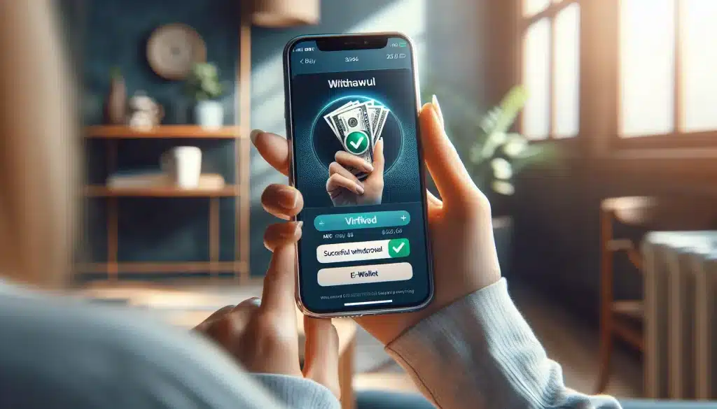 smartphone-showing-casino-app-withdrawal-confirmation-with-paypal-payout-approval-on-screen