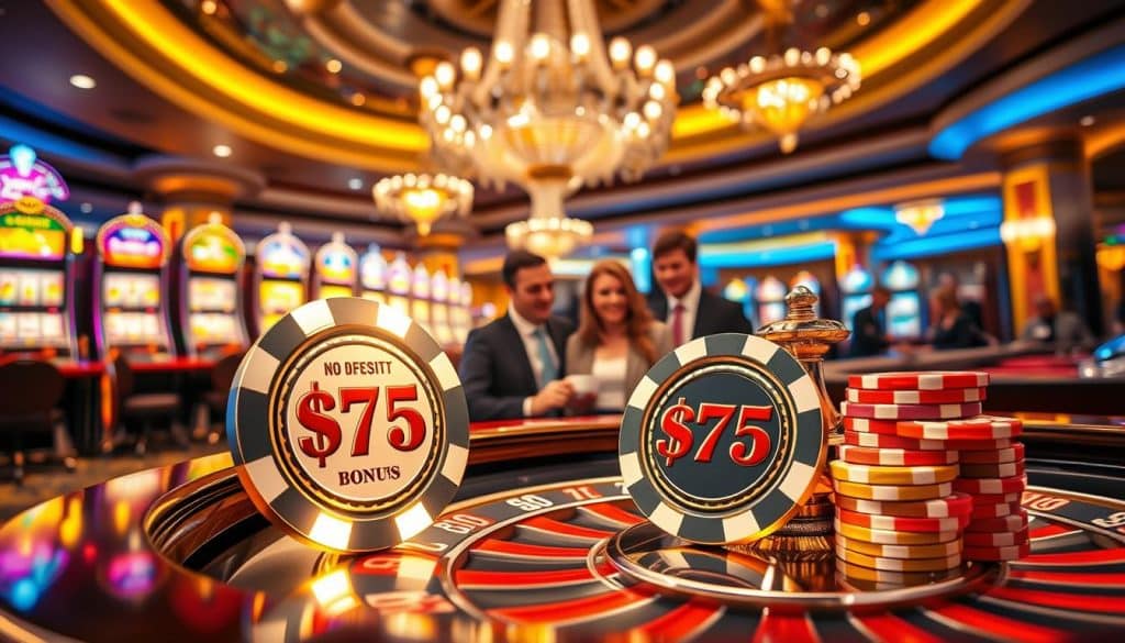 $75 No Deposit Bonus Codes