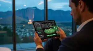 a-professional-checking-a-secure-online-casino-platform-on-a-tablet-in-a-luxury-new-zealand-home