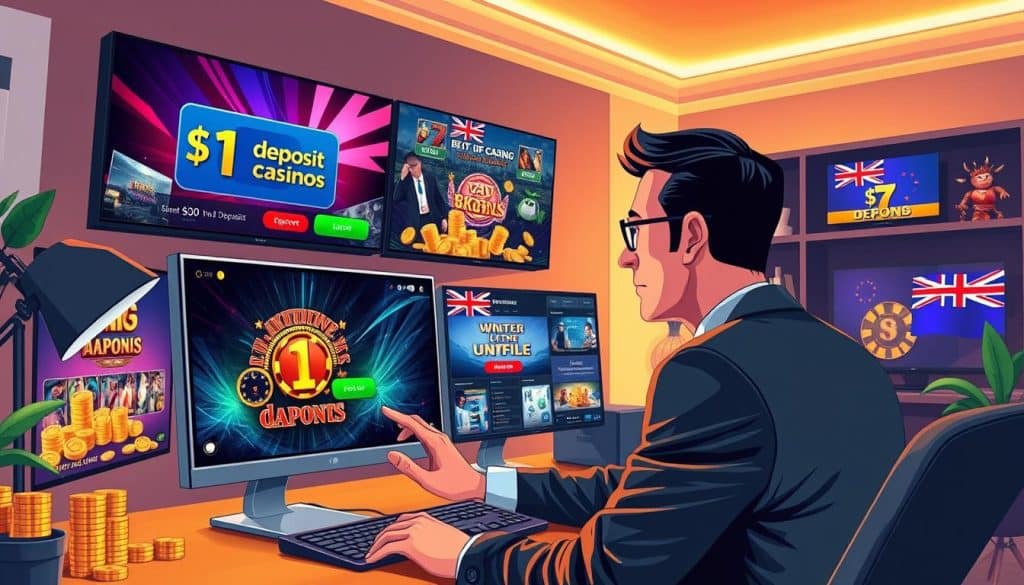 how to choose $1 deposit online casinos of new zealand - win with $1